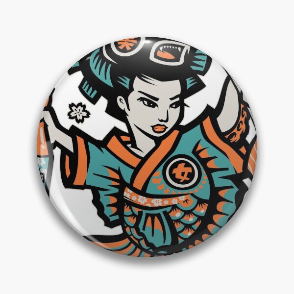 Item preview, Geisha Mermaid designed and sold by Sumofish.