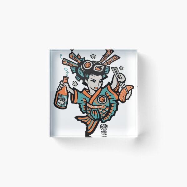 Item preview, Geisha Mermaid designed and sold by Sumofish.