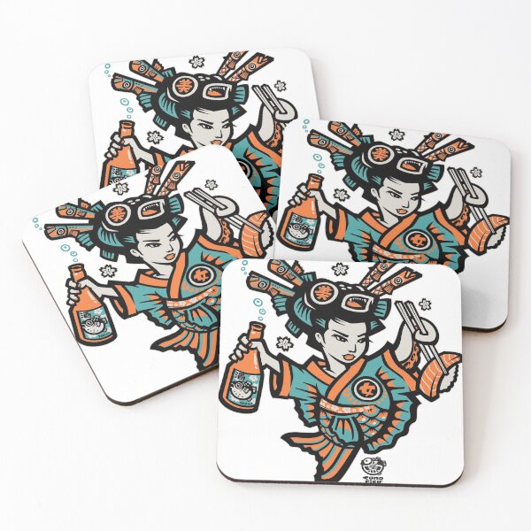 Item preview, Geisha Mermaid designed and sold by Sumofish.