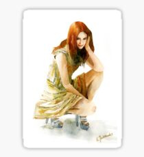 Karen Gillan Sticker