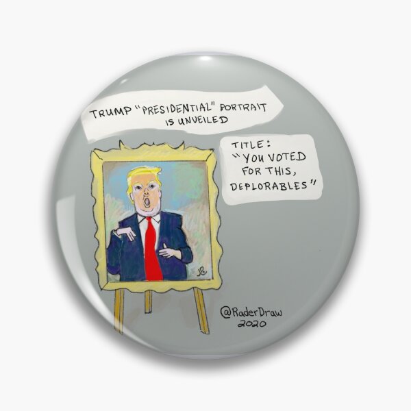 Item preview, presidential portrait 45 designed and sold by RaderDraw.