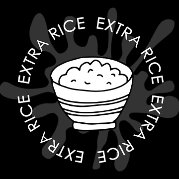 Artwork thumbnail, Extra Rice by FilipinoMerch