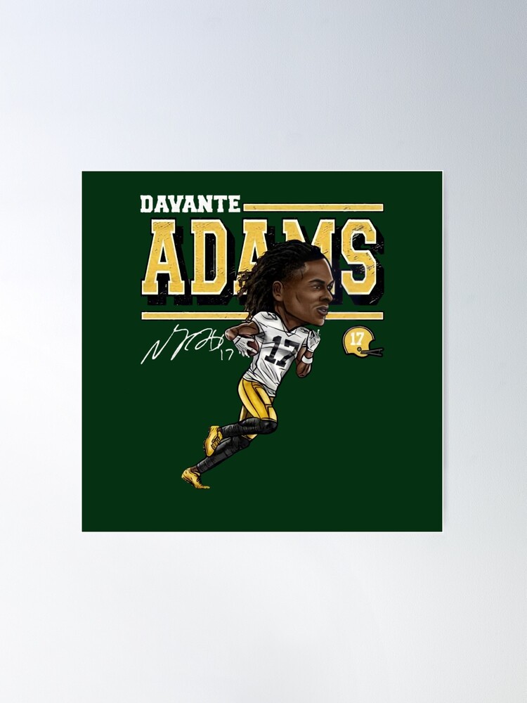 Davante Adams Away Jersey Poster for Sale by designsheaven