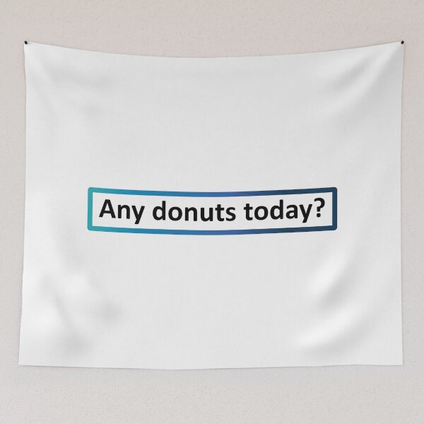 Item preview, Any donuts today? designed and sold by SmileMiau.