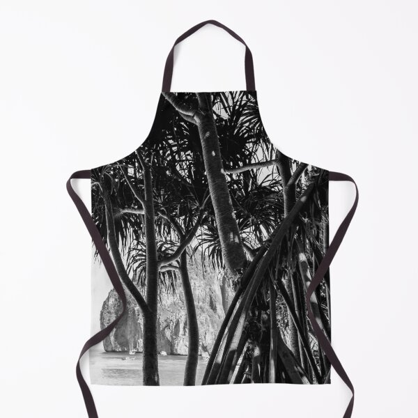 Item preview, Maya Bay Thailand - Black and White designed and sold by Bryony Rose.