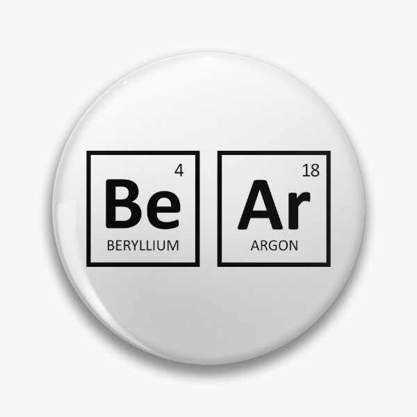 Item preview, Gay Bear Pride, Bear Periodic Table designed and sold by aronia.