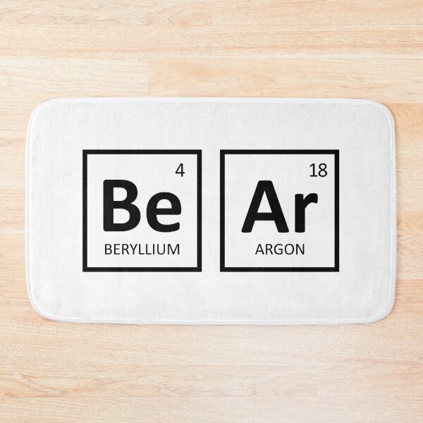 Item preview, Gay Bear Pride, Bear Periodic Table designed and sold by aronia.