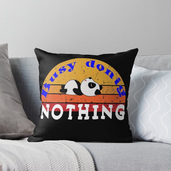 Item preview,  Busy Doing Nothing, Funny Panda designed and sold by Bachirdz.