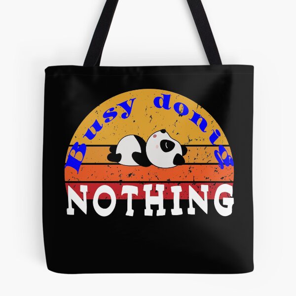 Item preview,  Busy Doing Nothing, Funny Panda designed and sold by Bachirdz.