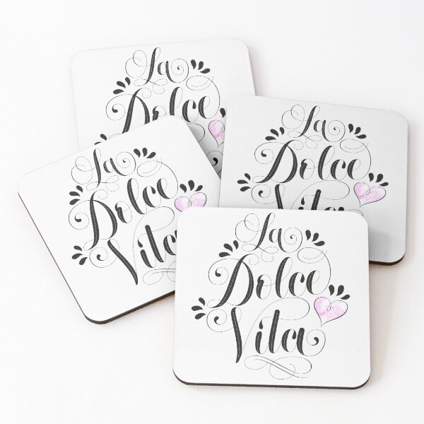 Item preview, Sweet life: Enjoy life like Italians. For typography lovers. designed and sold by Sandra Brezina.