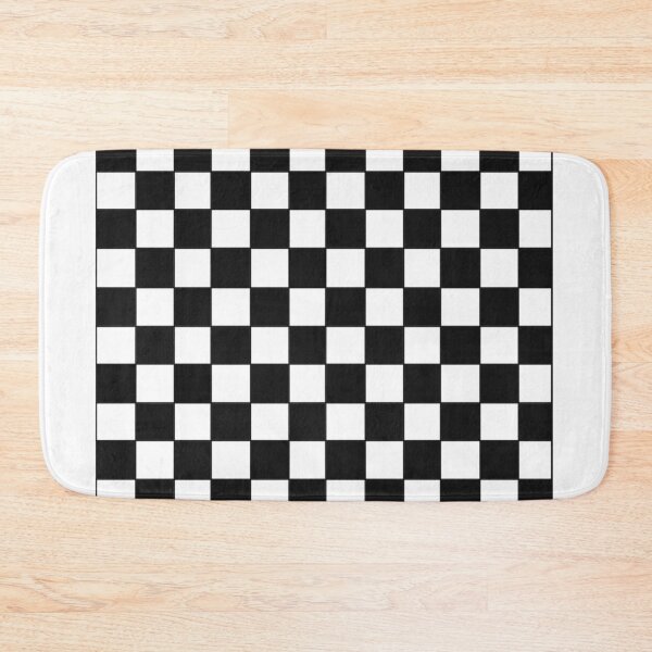 Item preview, Black and White Checkerboard Pattern  designed and sold by TheDoggoDraws.