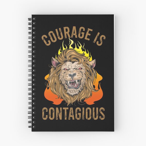 Item preview, Courage Is Contagious designed and sold by YAHIA-14.