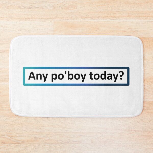 Item preview, Any po'boy today? designed and sold by SmileMiau.
