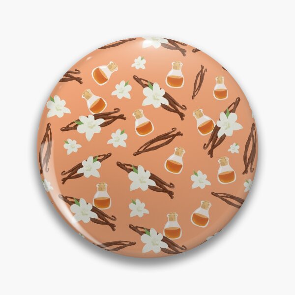 Item preview, Vanilla Extract, Pod, Bean and Flower Pattern designed and sold by onepiconetreat.