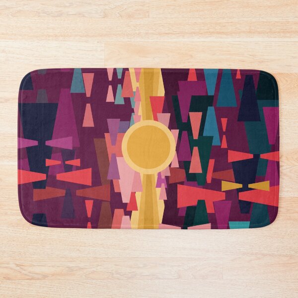 Item preview, Abstract composition - purple sunset designed and sold by korasi.