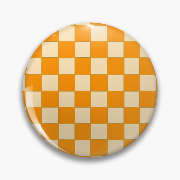 Item preview, Orange Checkerboard Pattern  designed and sold by TheDoggoDraws.