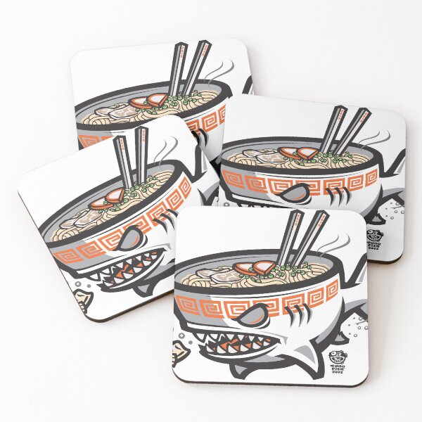 Item preview, Ramen Shark designed and sold by Sumofish.