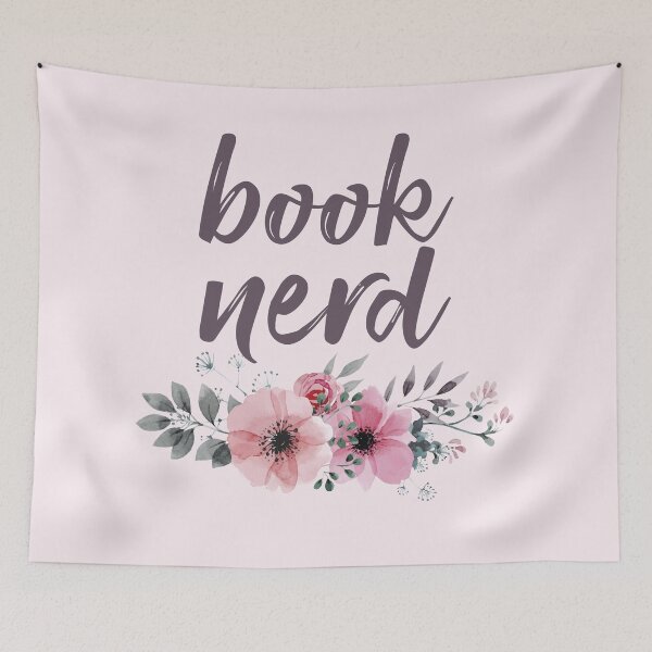 Item preview, Book Nerd designed and sold by Kat-Kreations.