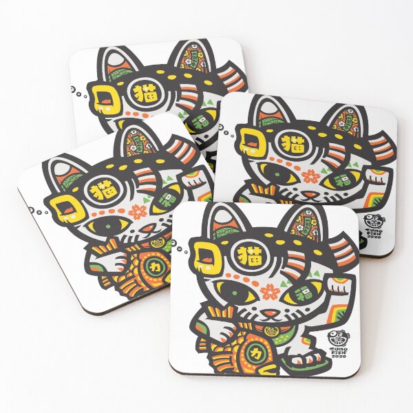 Item preview, Lucky Fugu Neko designed and sold by Sumofish.