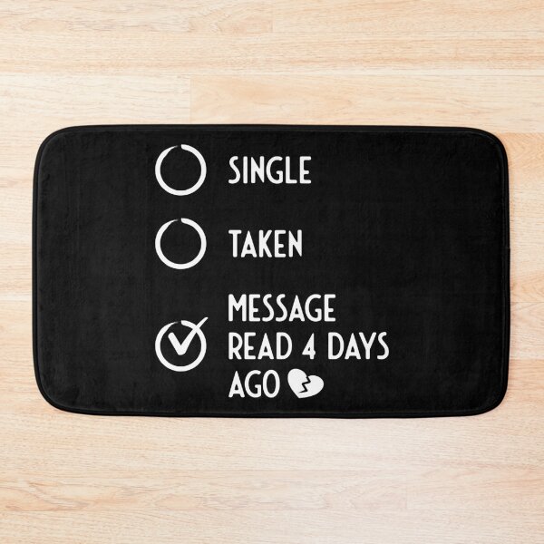 Item preview, Single Taken Left On Read Checkboxes designed and sold by everyspender.