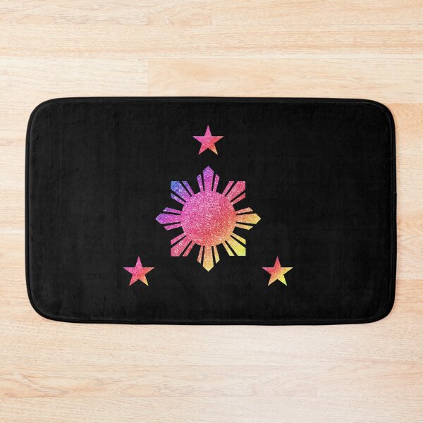 Item preview, Philippines 3 Star and Sun Rainbow Filipino Flag designed and sold by FilipinoMerch.
