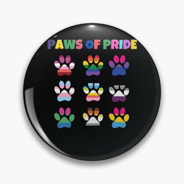 Item preview, Paws of Pride cute rainbow pride cat and dog paws gift designed and sold by TrendingTees4u.