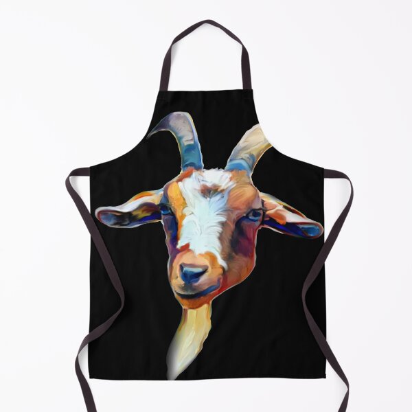 Item preview, oil painting of a goat designed and sold by Designwebjae.