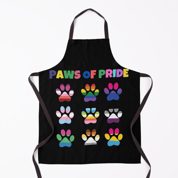 Item preview, Paws of Pride cute rainbow pride cat and dog paws gift designed and sold by TrendingTees4u.