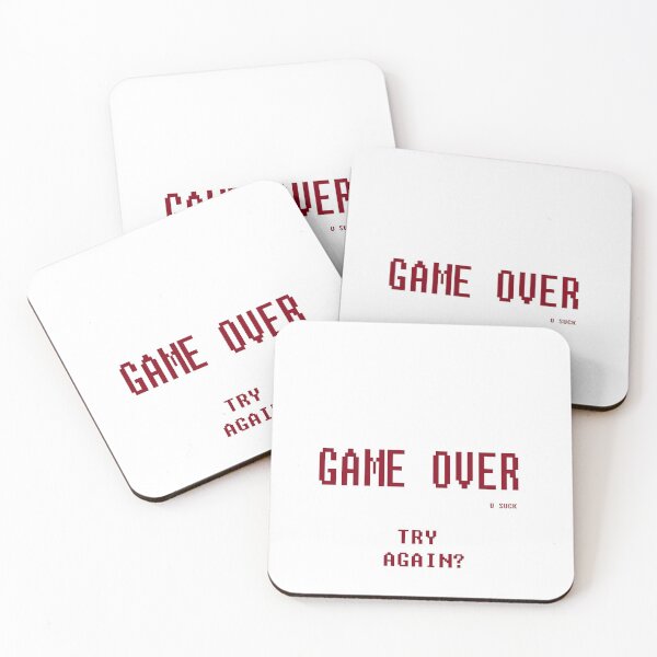 Item preview, GAME OVER designed and sold by NakotaRobina.