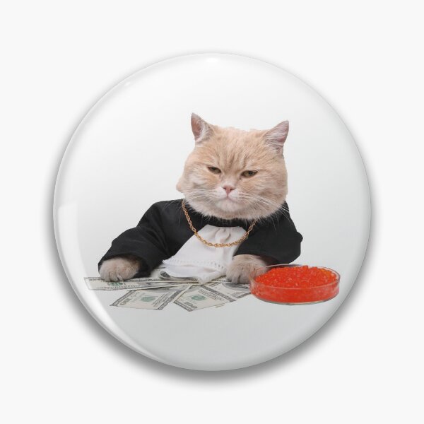 Item preview, Rich Cat designed and sold by DoodleDashCollective.
