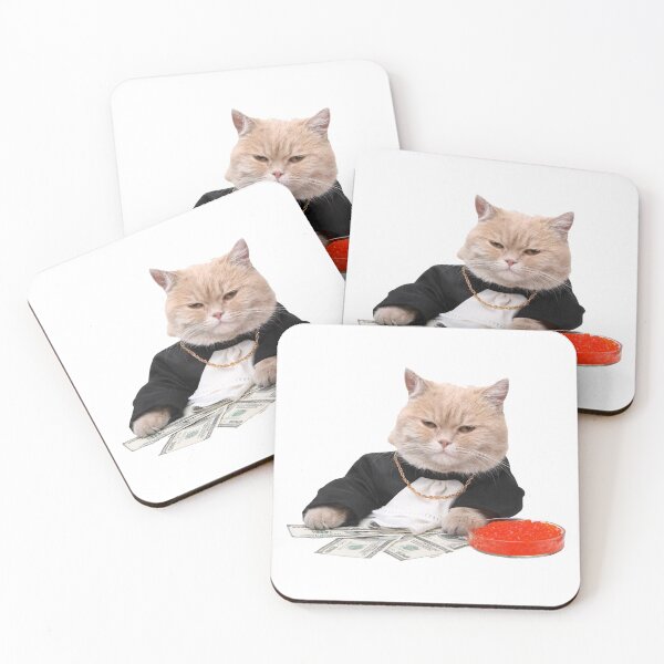 Item preview, Rich Cat designed and sold by DoodleDashCollective.