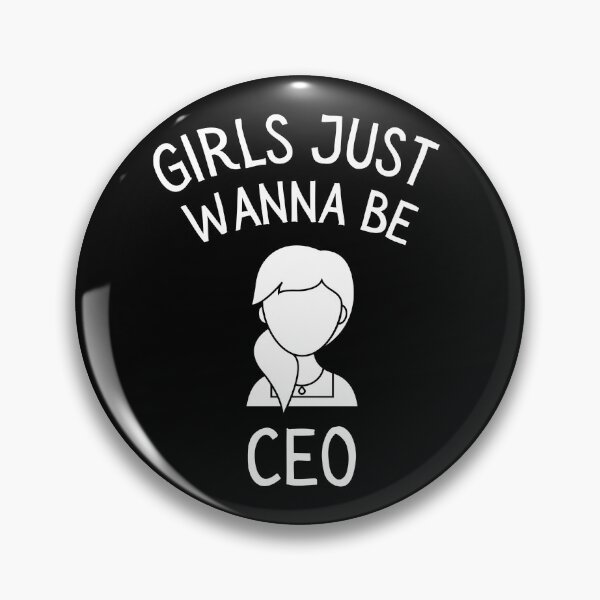 Item preview, Girls Just Wanna Be CEO - Typography Design designed and sold by Valuential.