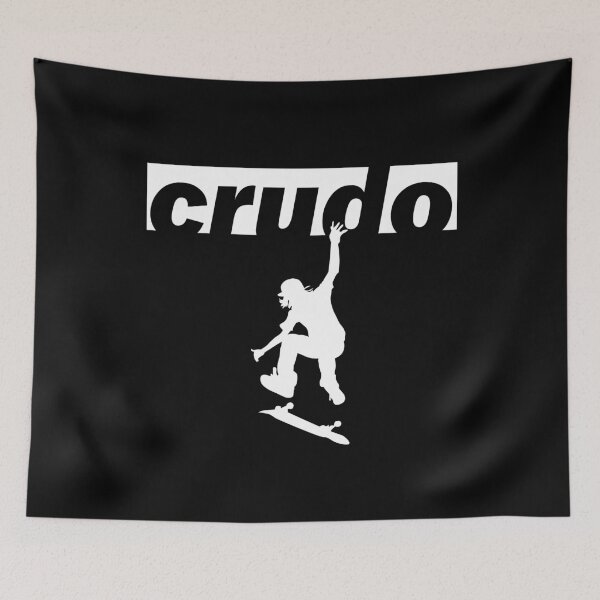 Item preview, Crudo Skater Skateboarder designed and sold by CrudoMerch.