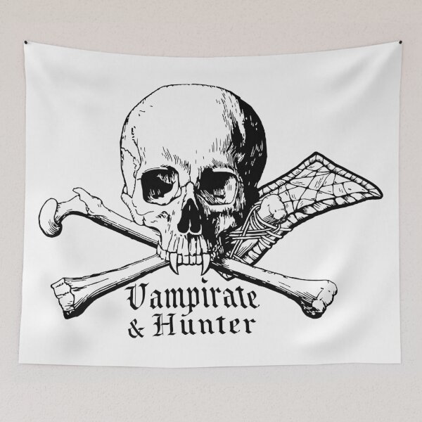Item preview, Vampirate and Hunter in Purgatory Benny x Dean (OldLetter Black)  designed and sold by MinaMonsterMash.