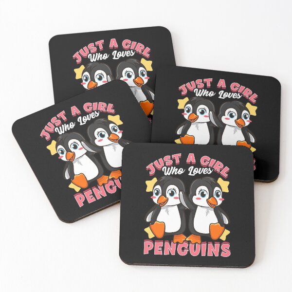 Item preview, Cute & Funny Just A Girl Who Loves Penguins Pun designed and sold by perfectpresents.