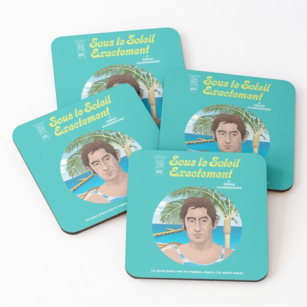 Item preview, Serge Gainsborough Sous le Soleil Exactement designed and sold by AndOtherWorks.