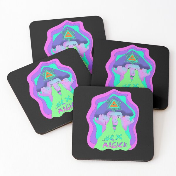 Item preview, Aleister Crowley designed and sold by SchlockHorror.
