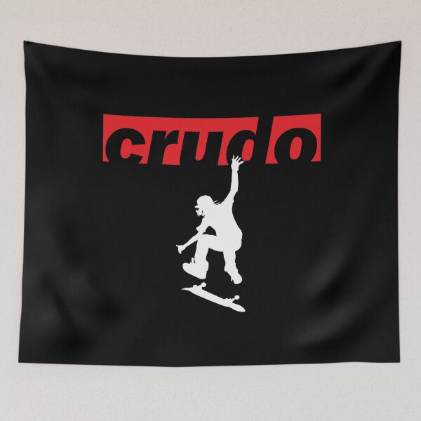 Item preview, Crudo Skater Skateboarder designed and sold by CrudoMerch.