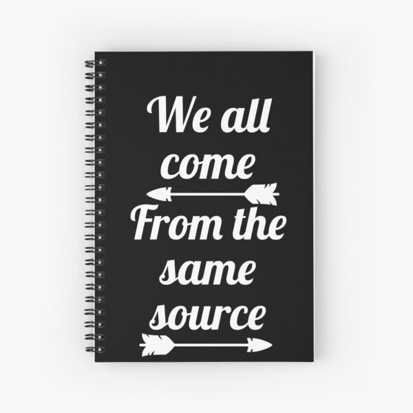 Source Spiral Notebook