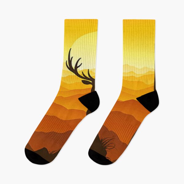 Item preview, Deer on the top of the mountain designed and sold by LoredanaOleinic.