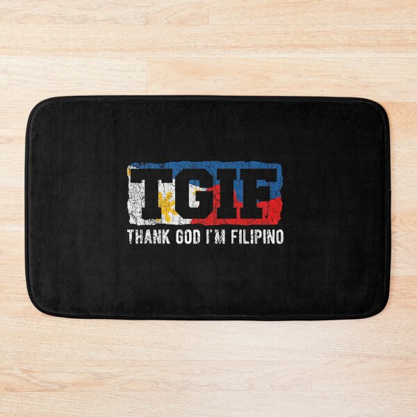 Item preview, TGIF Thank God I'm Filipino Vintage Filipino Flag designed and sold by FilipinoMerch.