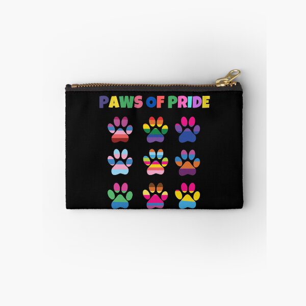 Item preview, Paws of Pride cute rainbow pride cat and dog paws gift designed and sold by TrendingTees4u.