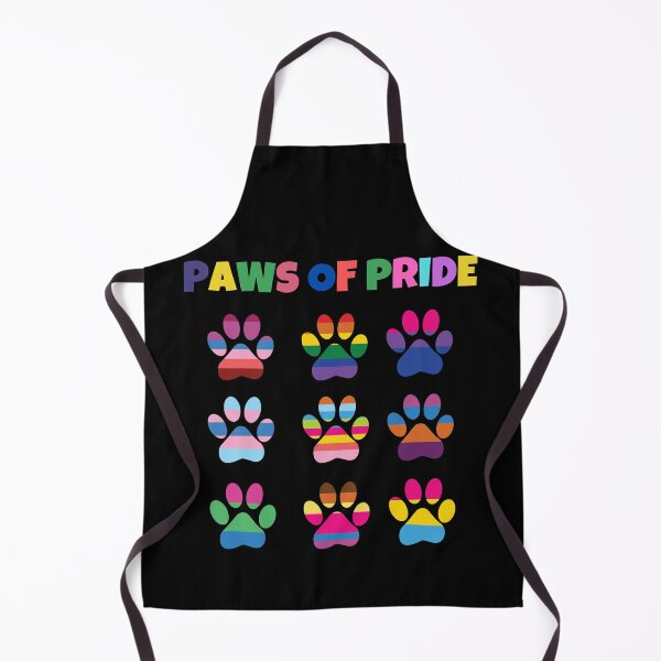 Item preview, Paws of Pride cute rainbow pride cat and dog paws gift designed and sold by TrendingTees4u.