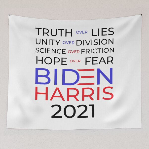 Item preview, Biden Harris - Truth Unity Science Hope 2021 designed and sold by ChaseCoClothing.