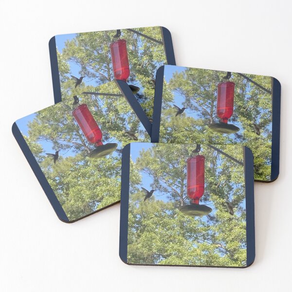 Item preview, Dueling Hummingbirds in Springtime  designed and sold by Mariann Moritz.