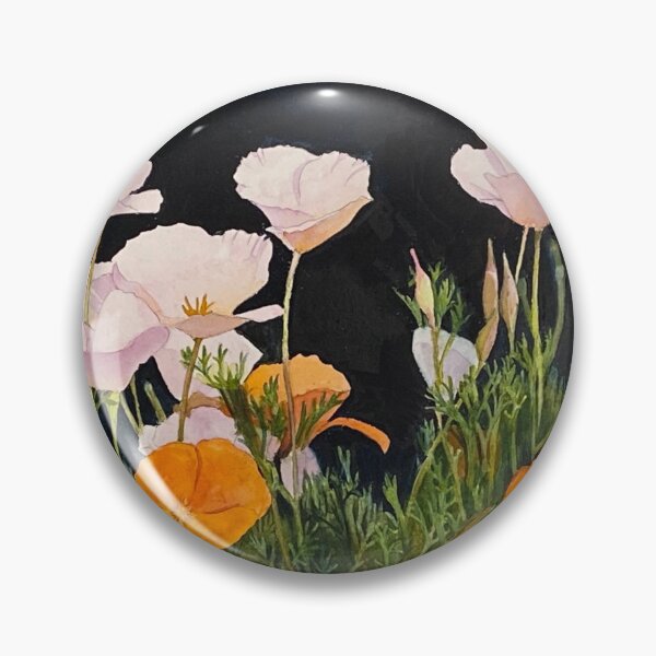 Arizona Poppies Pin