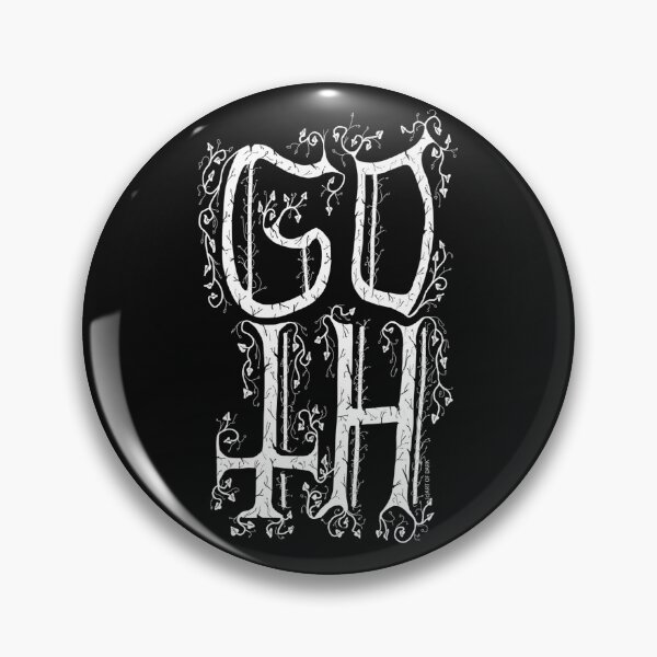 Item preview, Goth lettering motif designed and sold by ARTOFDARK.