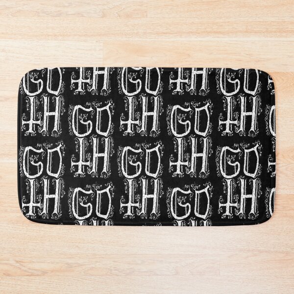 Item preview, Goth lettering motif designed and sold by ARTOFDARK.