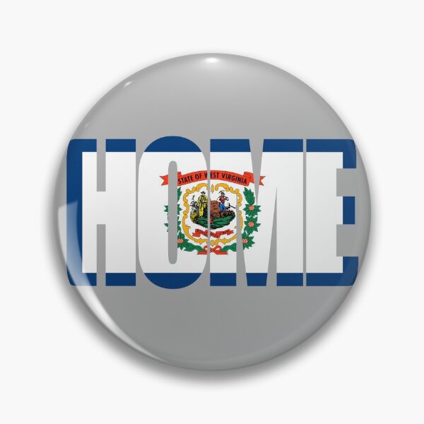 Item preview, West Virginia Home - State Flag designed and sold by DonDota.