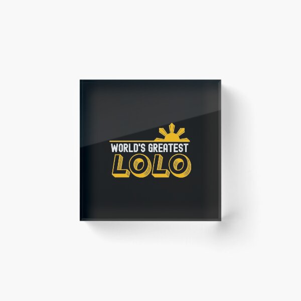 Item preview, World's Greatest Lolo Filipino designed and sold by FilipinoMerch.